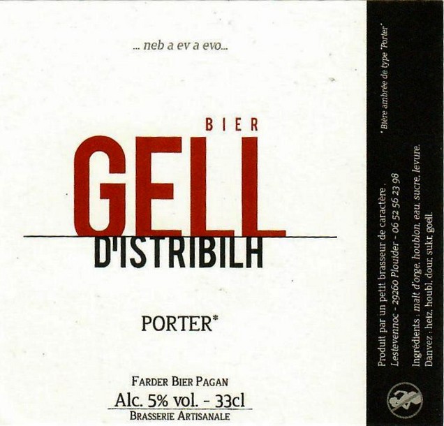 etiquette BRASSERIE D'ISTRIBILH 02