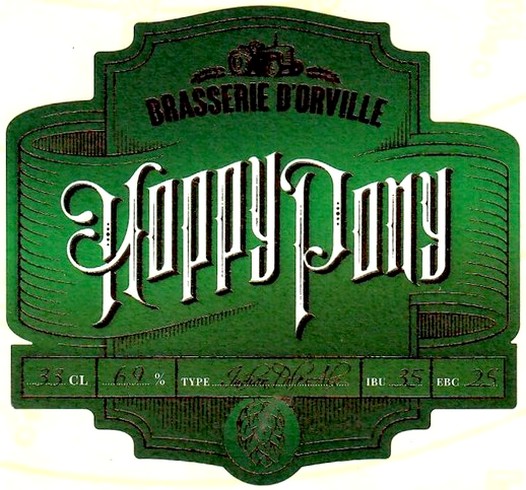 Etiquette BRASSERIE D'ORVILLE 01