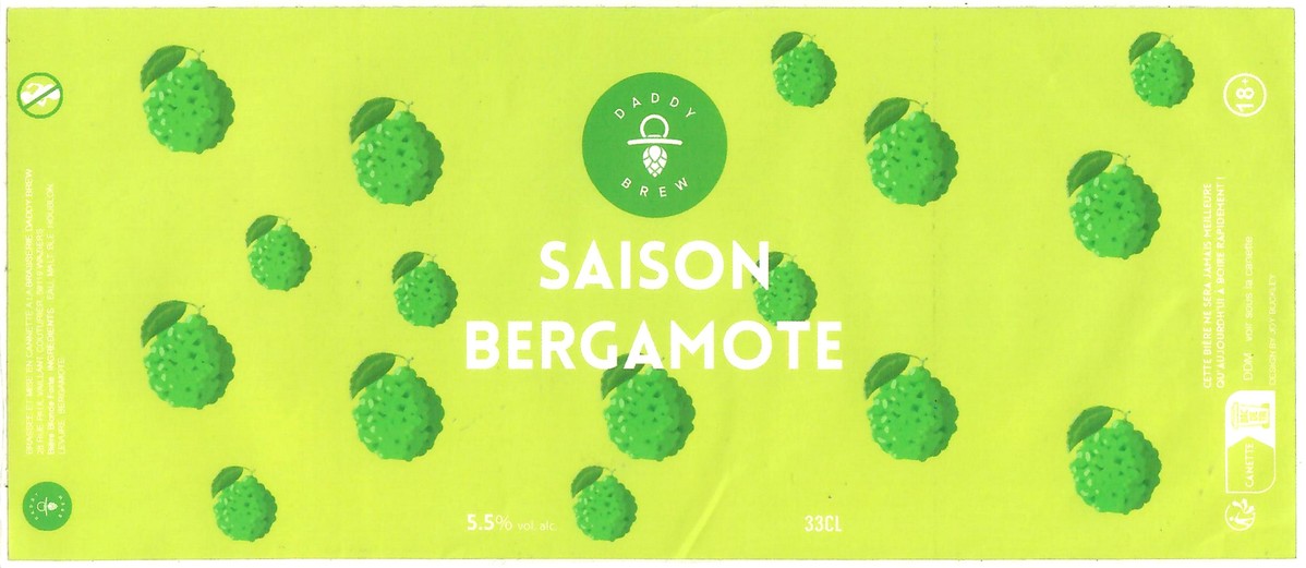 Etiquette BRASSERIE DADDY BREW 02