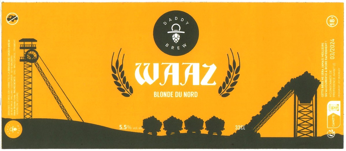 Etiquette BRASSERIE DADDY BREW 04