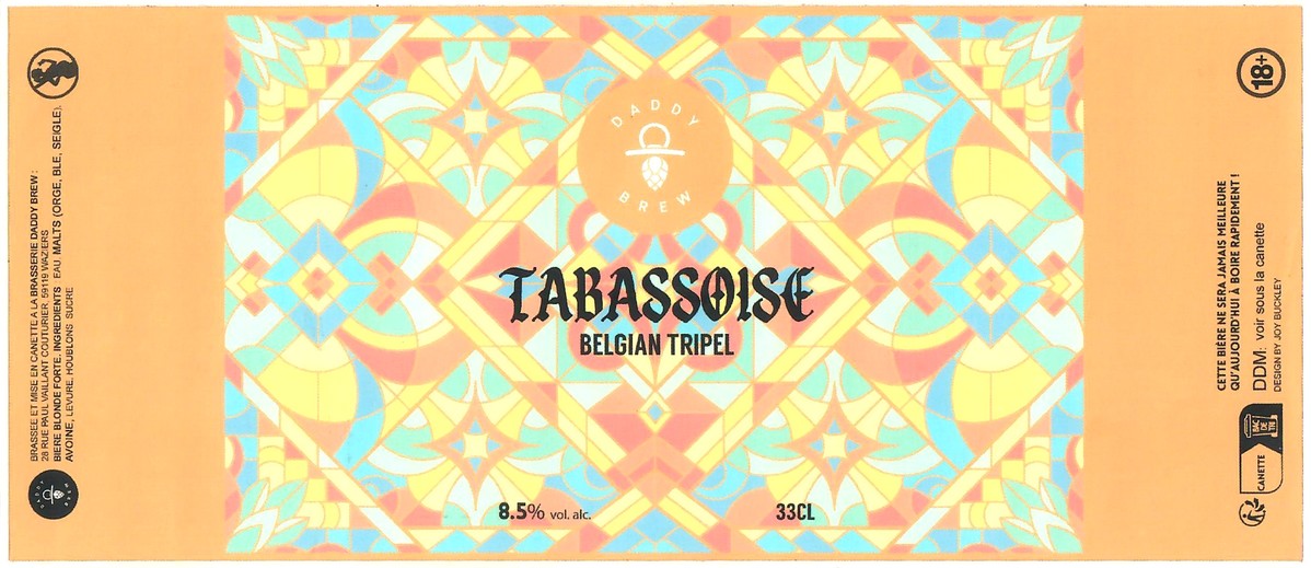 Etiquette BRASSERIE DADDY BREW 07