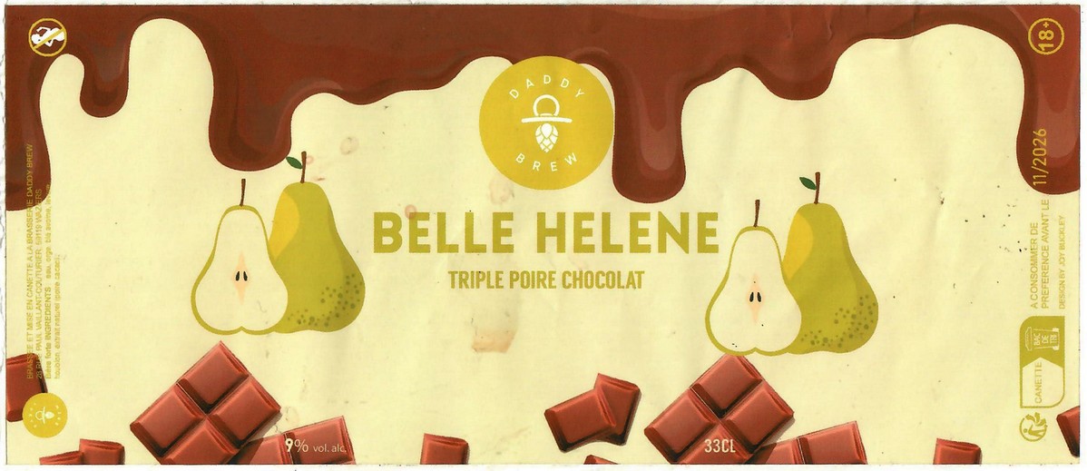 Etiquette BRASSERIE DADDY BREW 09