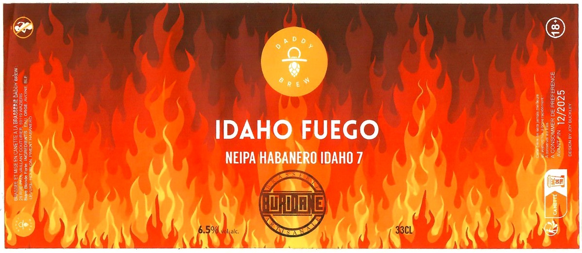 Etiquette BRASSERIE DADDY BREW 10