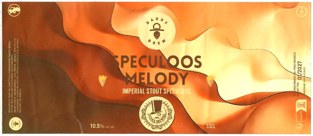 Etiquette BRASSERIE DADDY BREW 20