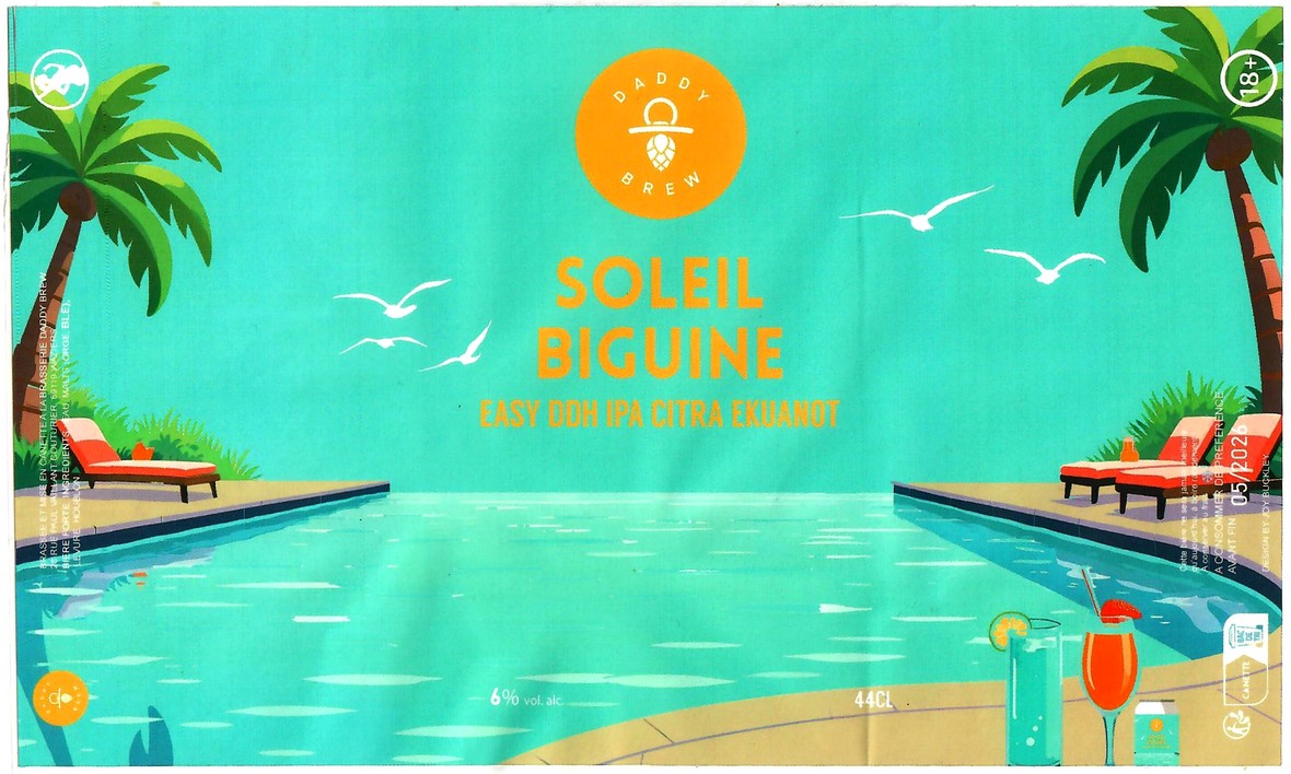 Etiquette BRASSERIE DADDY BREW 22