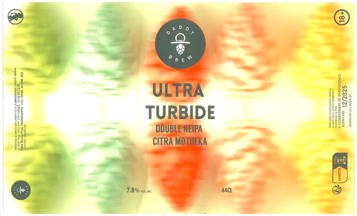 Etiquette BRASSERIE DADDY BREW 27