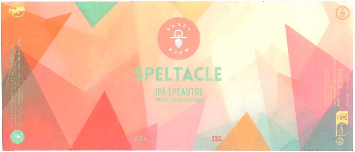 Etiquette BRASSERIE DADDY BREW 28