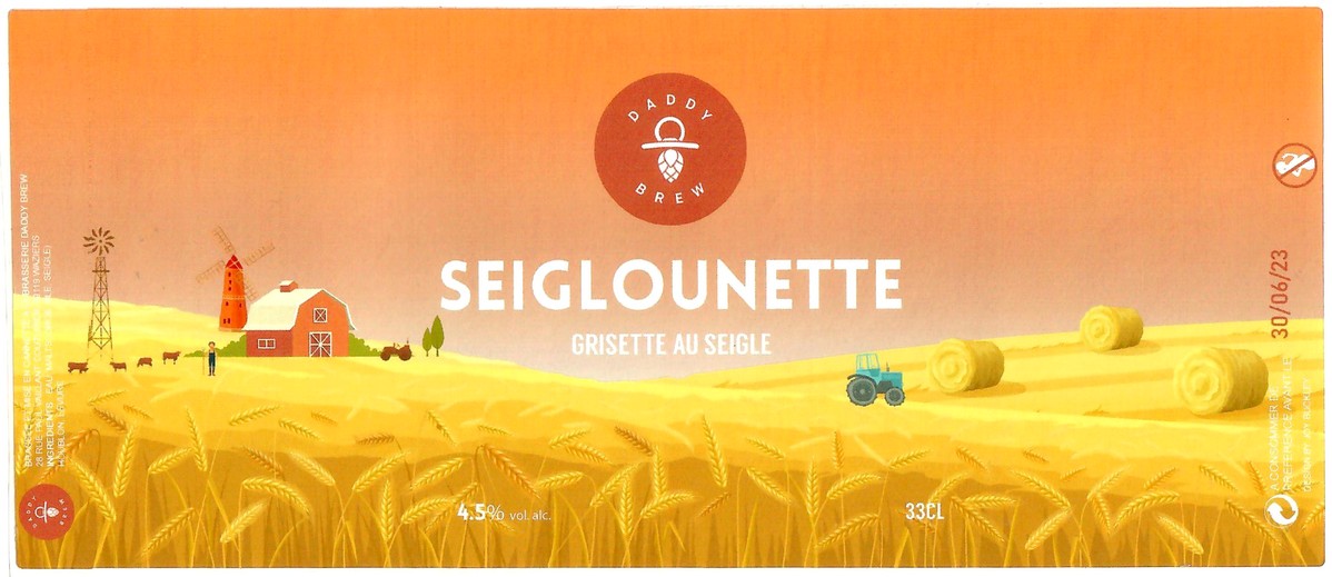 Etiquette BRASSERIE DADDY BREW 29