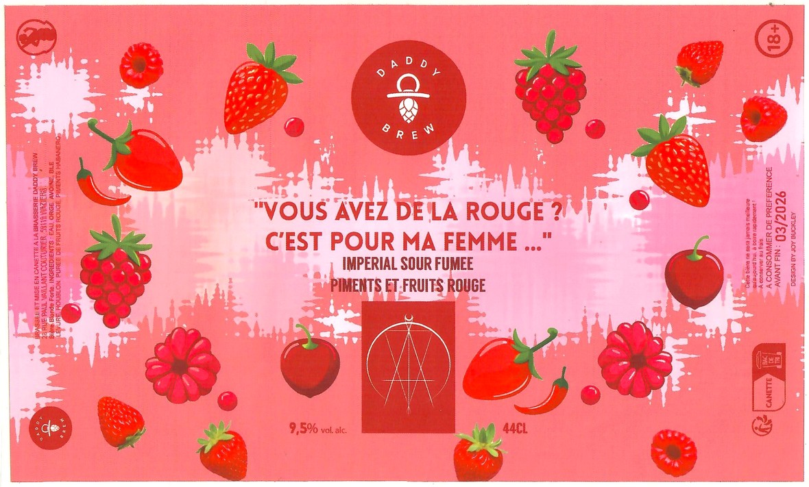 Etiquette BRASSERIE DADDY BREW 32