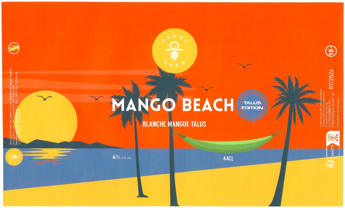 Etiquette BRASSERIE DADDY BREW 33