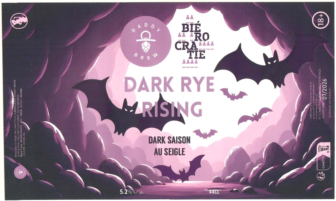 Etiquette BRASSERIE DADDY BREW 35