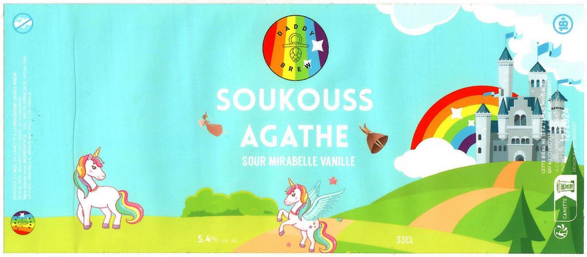 Etiquette BRASSERIE DADDY BREW 38