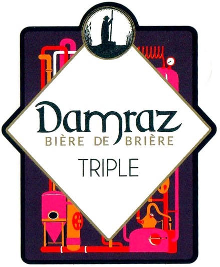 Etiquette BRASSERIE DAMRAZ 02