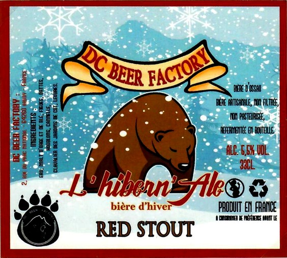 etiquette BRASSERIE DC BEER FACTORY 05