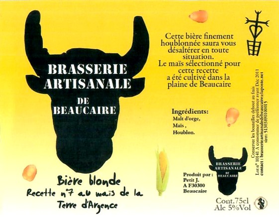 Etiquette BRASSERIE DE BEAUCAIRE 49