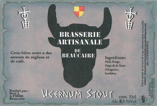 Etiquette BRASSERIE DE BEAUCAIRE 51