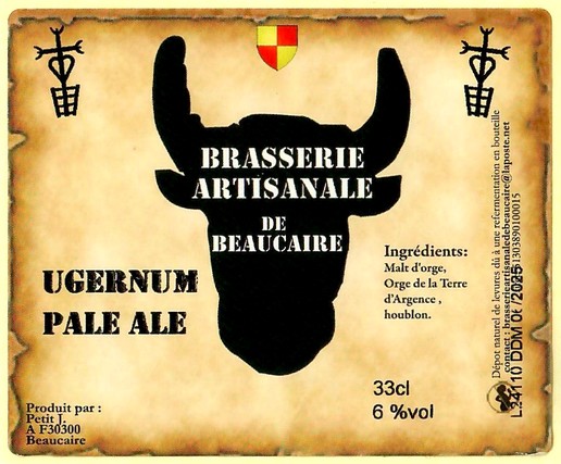 Etiquette BRASSERIE DE BEAUCAIRE 58
