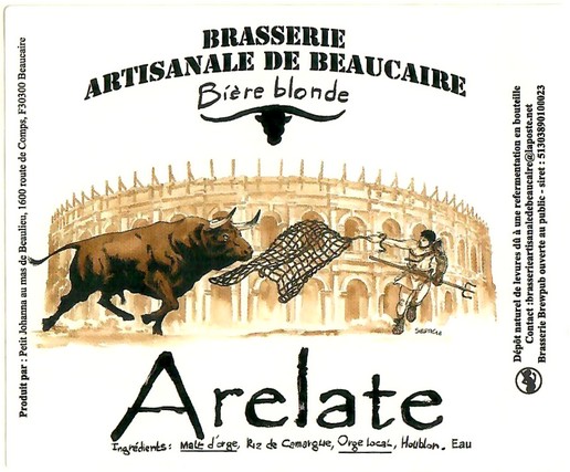 Etiquette BRASSERIE DE BEAUCAIRE 60