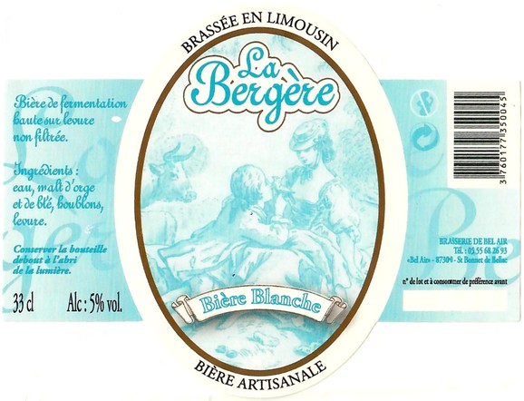 Etiquette BRASSERIE DE BEL AIR 31