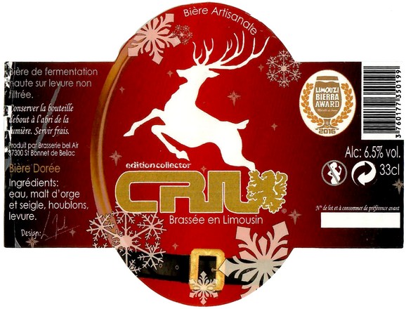 Etiquette BRASSERIE DE BEL AIR 46