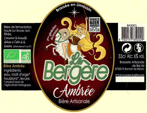 Etiquette BRASSERIE DE BEL AIR 56