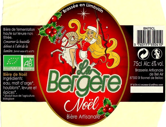 Etiquette BRASSERIE DE BEL AIR 63