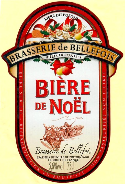 Etiquette BRASSERIE DE BELLEFOIS 01