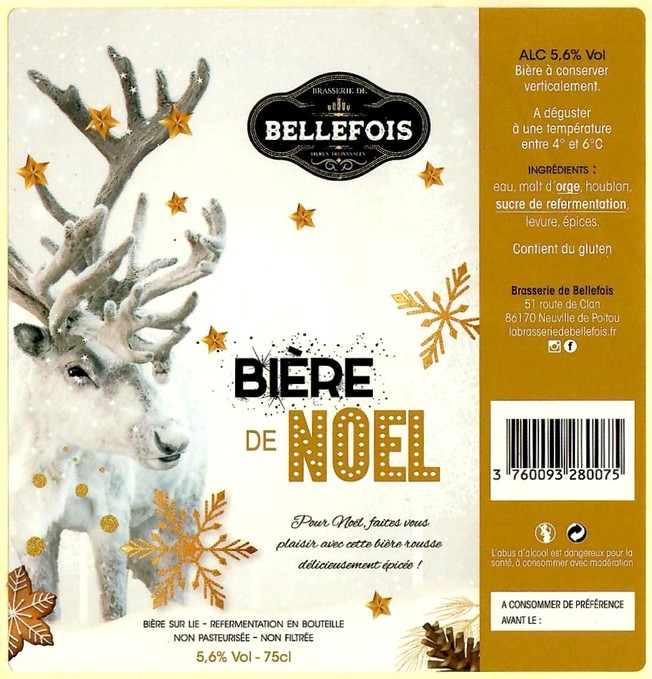 Etiquette BRASSERIE DE BELLEFOIS 11