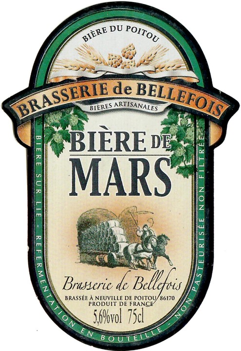 Etiquette BRASSERIE DE BELLEFOIS 18