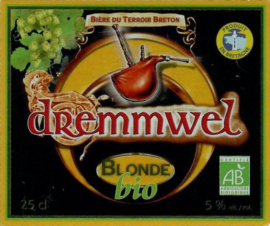 etiquette BRASSERIE DE BRETAGNE 77