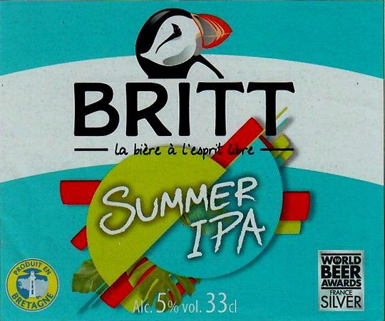 etiquette BRASSERIE DE BRETAGNE 87