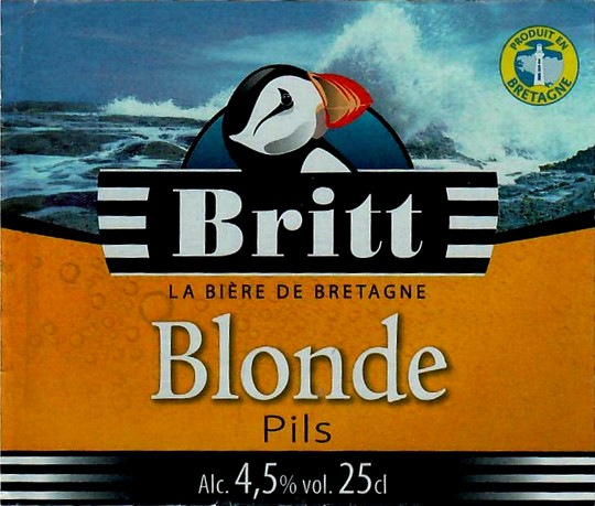 etiquette BRASSERIE DE BRETAGNE 88