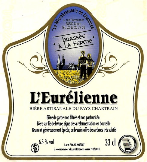 etiquette BRASSERIE DE CHANDRES 05
