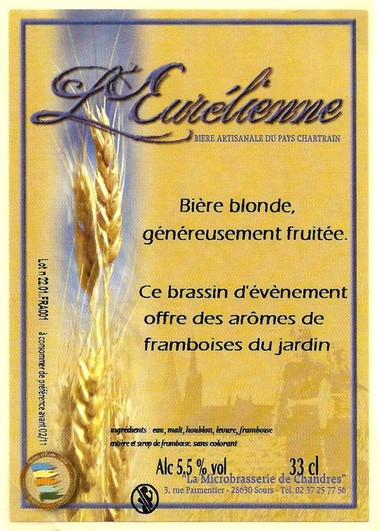 etiquette BRASSERIE DE CHANDRES 06