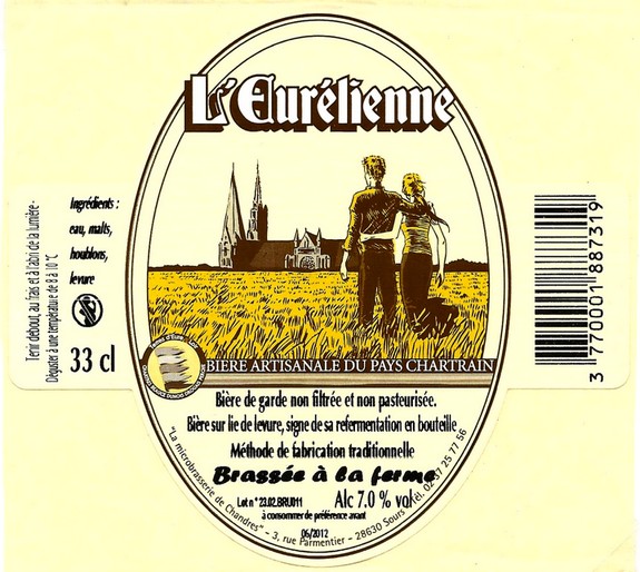 etiquette BRASSERIE DE CHANDRES 09