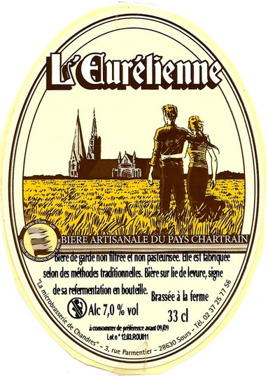 etiquette BRASSERIE DE CHANDRES 19