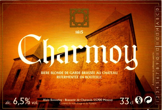etiquette BRASSERIE DE CHARMOIS 10