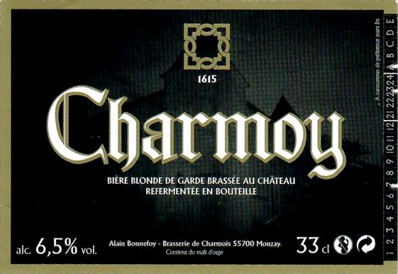 Etiquette BRASSERIE DE CHARMOIS 17