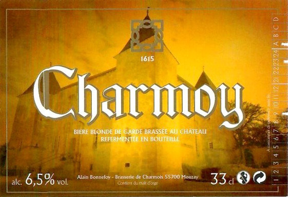 Etiquette BRASSERIE DE CHARMOIS 19