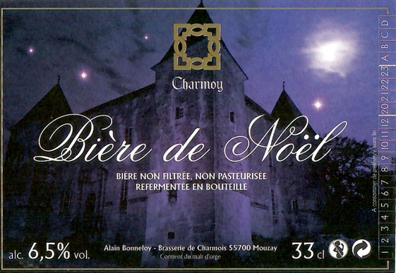 Etiquette BRASSERIE DE CHARMOIS 20