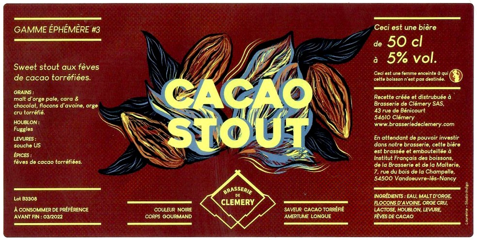 Etiquette BRASSERIE DE CLEMERY 07