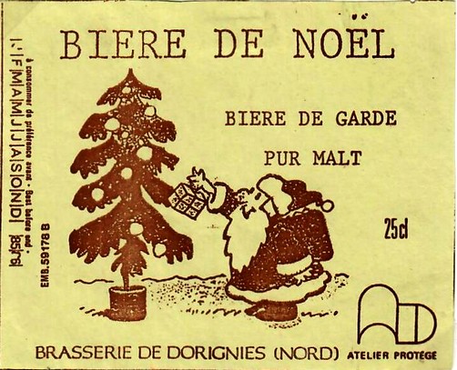 etiquette BRASSERIE DE DORIGNIES 02