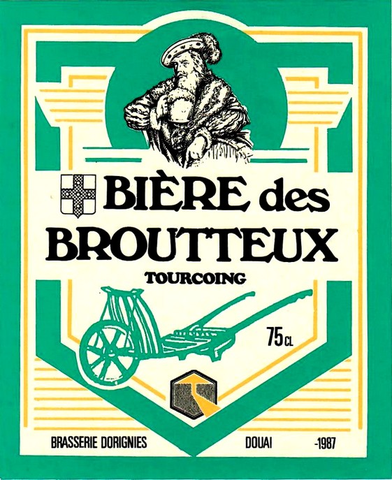 etiquette BRASSERIE DE DORIGNIES 10