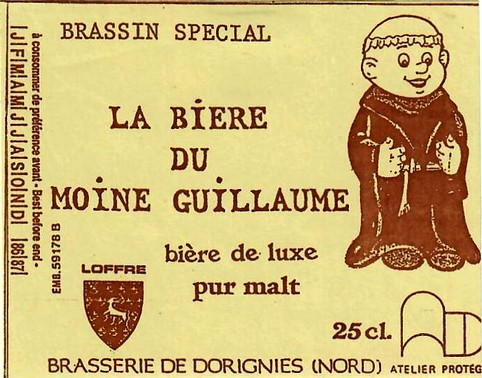 etiquette BRASSERIE DE DORIGNIES 13