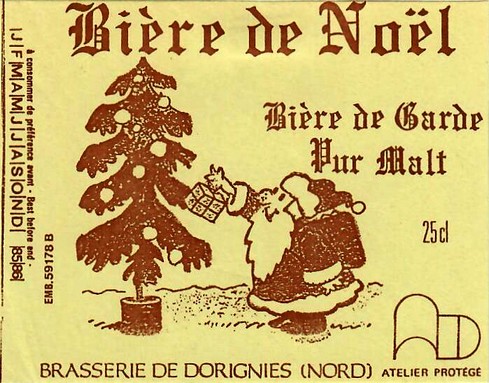 etiquette BRASSERIE DE DORIGNIES 15