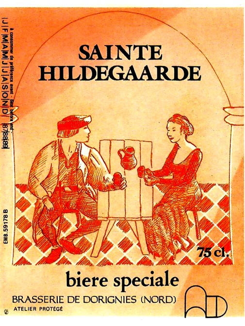 etiquette BRASSERIE DE DORIGNIES 23