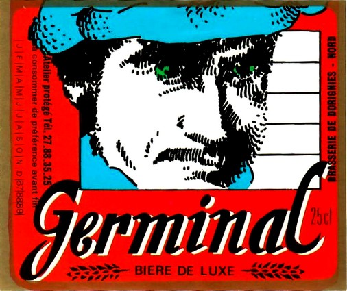 etiquette BRASSERIE DE DORIGNIES 25