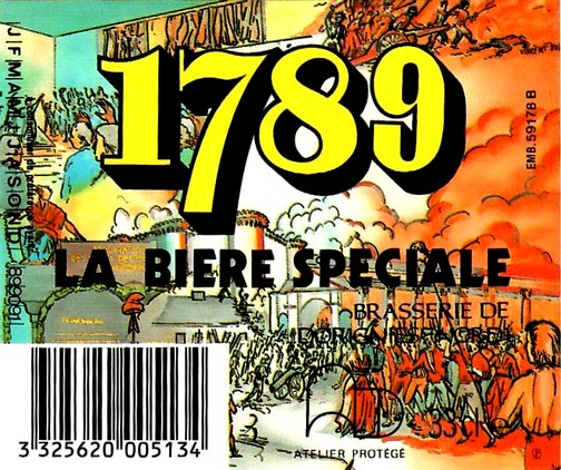 etiquette BRASSERIE DE DORIGNIES 30