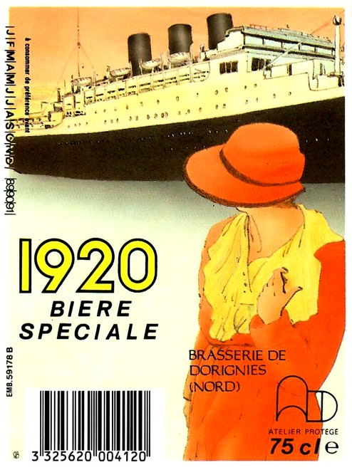 etiquette BRASSERIE DE DORIGNIES 32