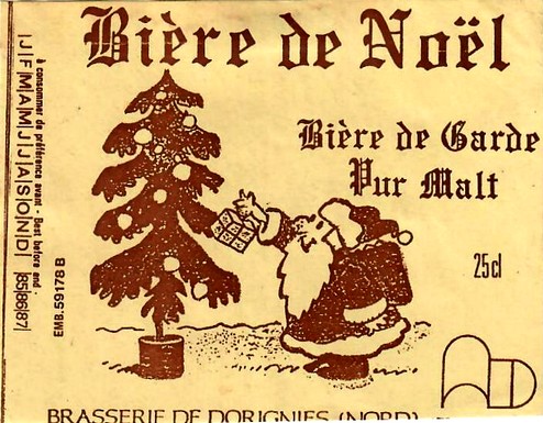 etiquette BRASSERIE DE DORIGNIES 35